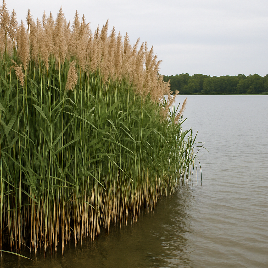 Dense Phragmites